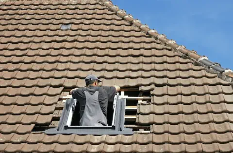 Pose de velux à la Tremblade